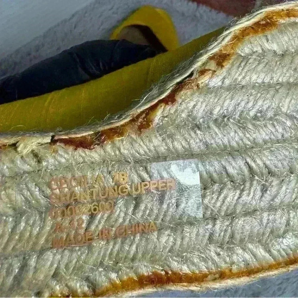 Ralph Lauren Cecilia Wedge Espadrilles Sandals 7B SH011 - Picture 9 of 10